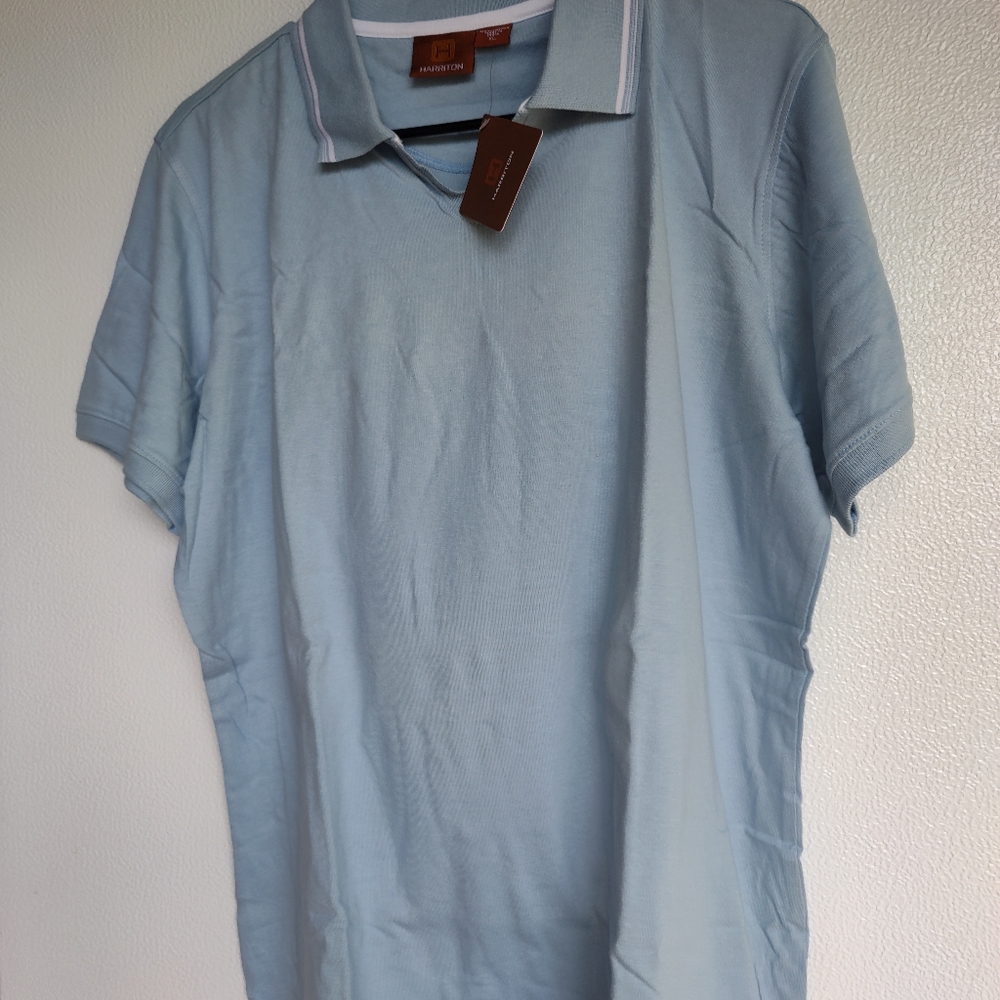 BRAND NEW!!!  HARRINGTON LADIES POLO SHIRT. SIZE XL.